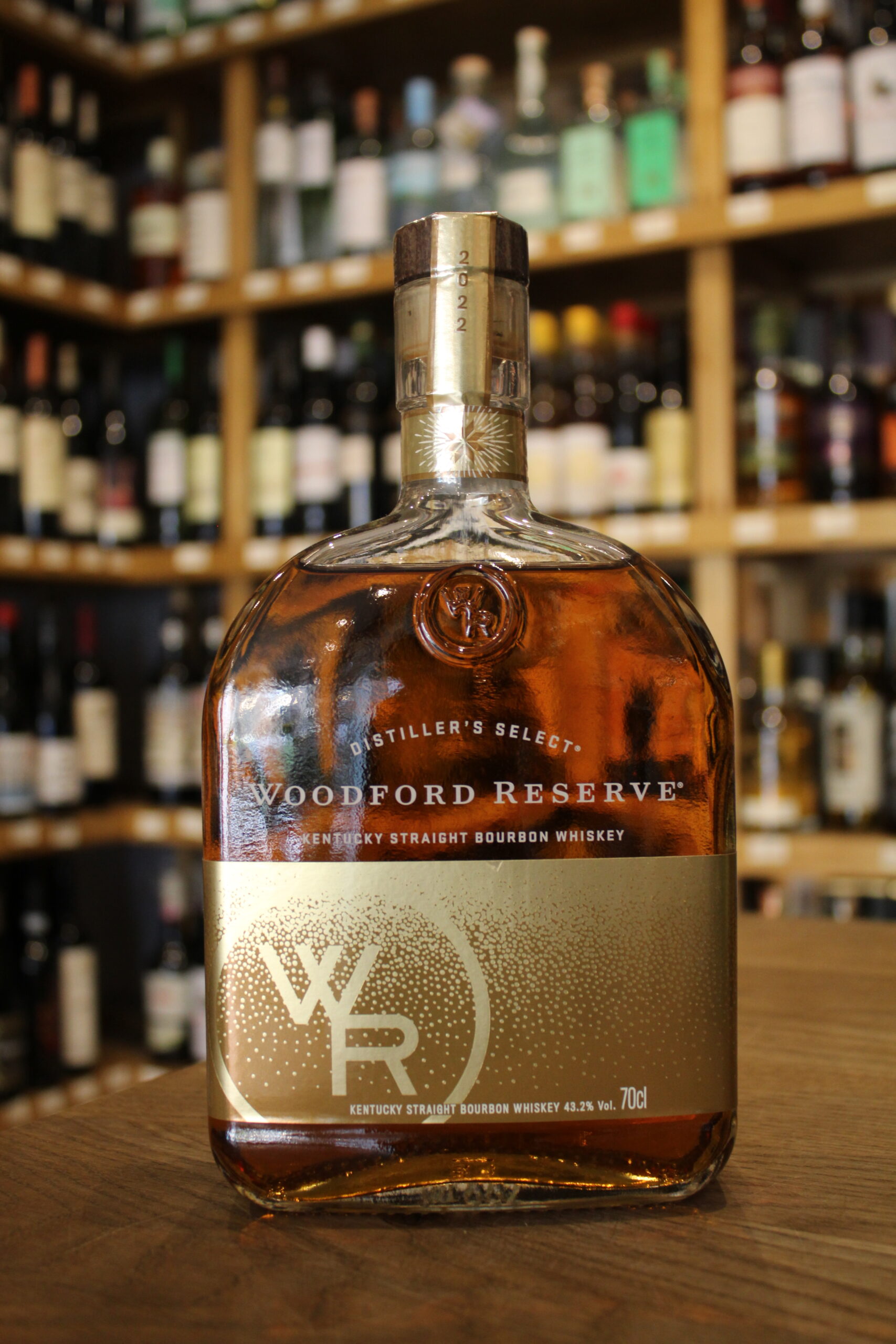 WOODFORD RESERVE BOURBON LIMITED EDITION HOLIDAY BOTTLE